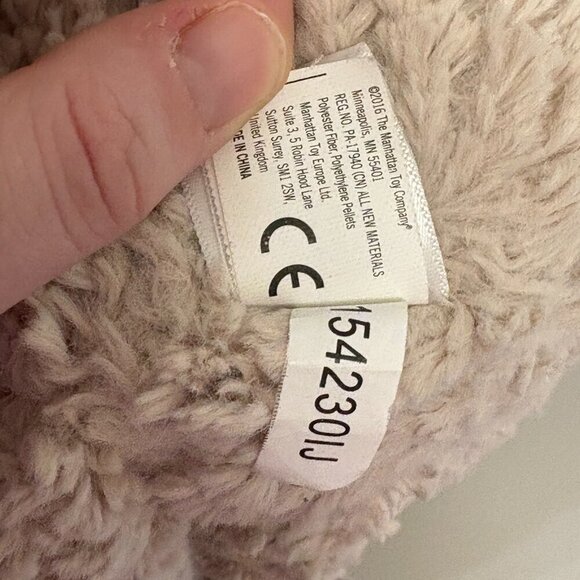 Manhattan Toy Adorables Theo Bunny Beige - Picture 7 of 9